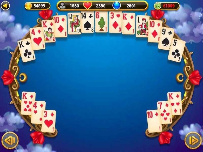 Solitaire Gold Gameplay Screen